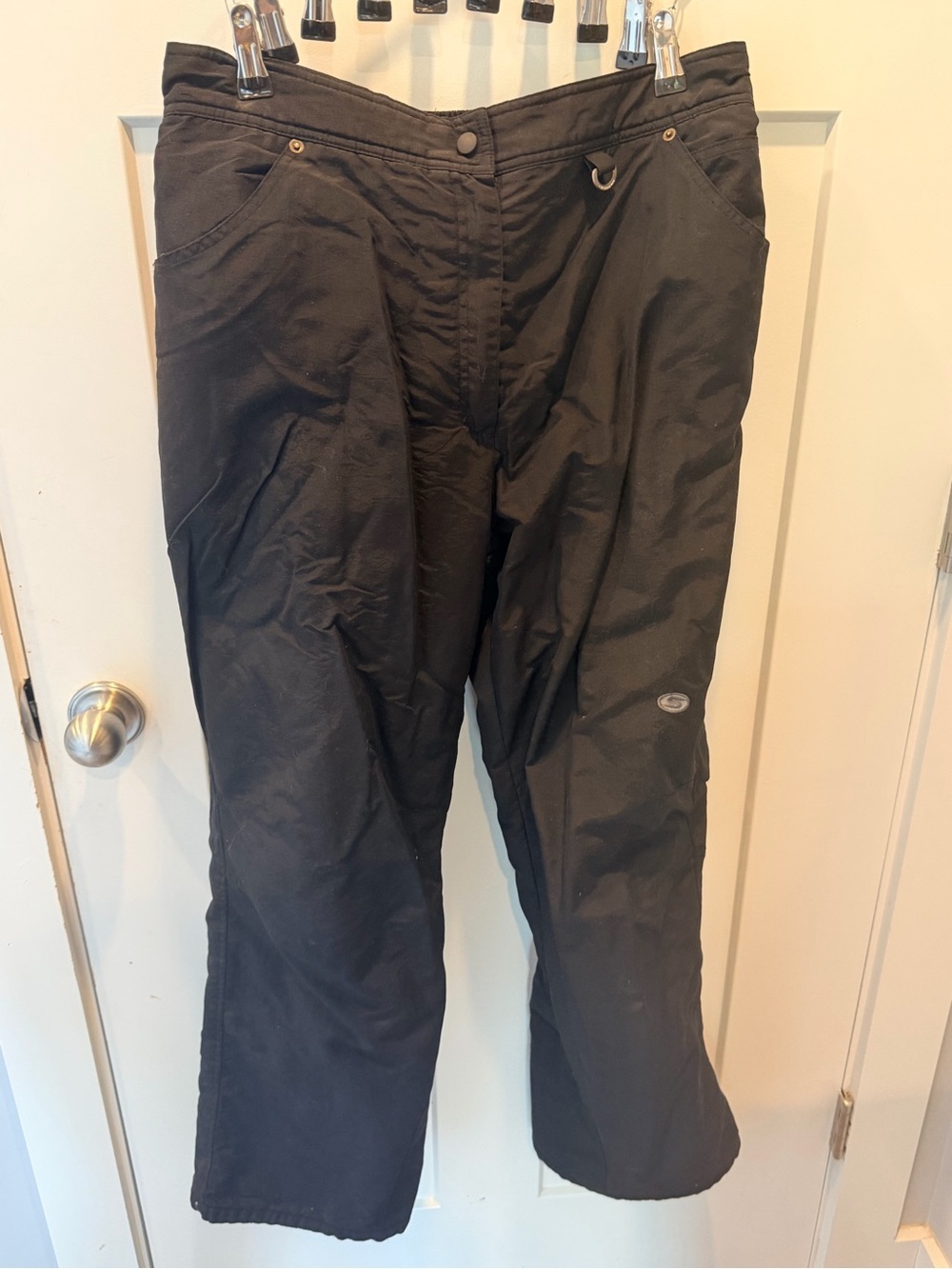 Slalom Women’s XL Black Insulated Ski Snow Pants Winter Outdoor